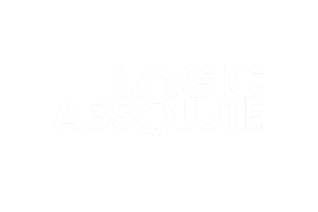 modern logo design with gear symbol